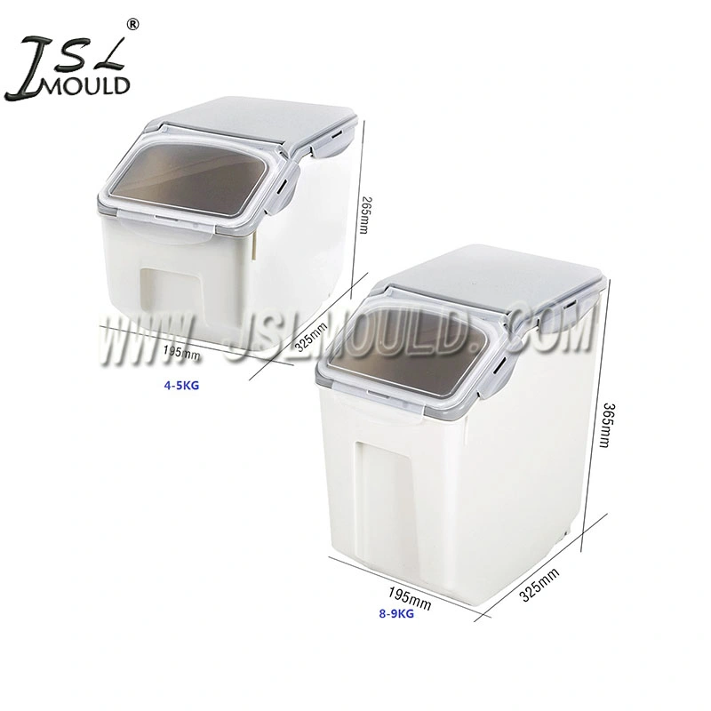 Injection Plastic 55 Quart Pet Food Storage Bin Container Mould